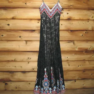 NWT Jovani Black Lace Embroidered Beaded Gown thumbnail 7