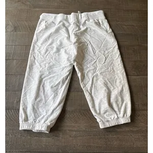 Miami Style Women's Light Gray Capri‎ lightweight Sweatpants Size Large thumbnail 6