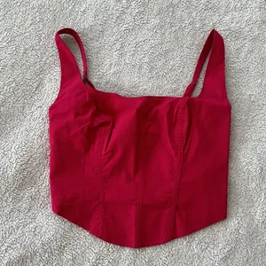 Abercrombie | Poplin Corset Tank thumbnail 5