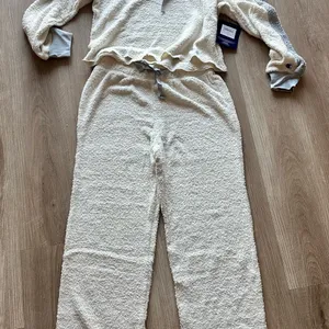 New terry pajamas Set.‎ Color: white, size: L. thumbnail 8