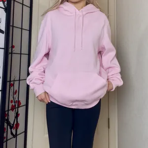 Divided - H&M | Basic Pink Drawstring Pullover Hoodie Jacket Sweatshirt thumbnail 3