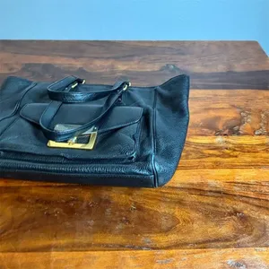 Marc by Marc Jacobs Bianca Hayley Black‎ Tote Bag Gold Hardware thumbnail 11