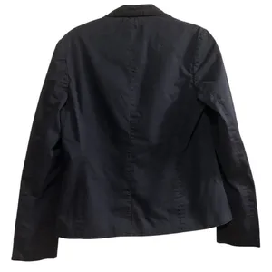 American Eagle Women's‎ Navy Blue Blazer Jacket Size M Button-Front thumbnail 7