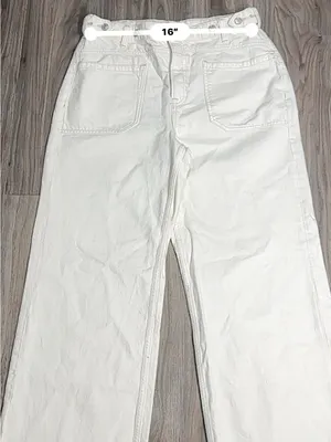 Free People We The Free Palmer Jeans Eggshell – Size 30. thumbnail 5