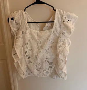 White Top ZARA thumbnail 1