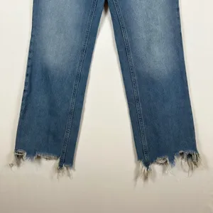 We The Free Maggie Button Fly Denim‎ Cropped Jeans Womens Size 25 Frayed Hem thumbnail 11