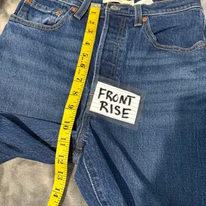 Levi's Ribcage Bootcut Women 27 High Rise Dark Wash Denim Jeans High Waisted thumbnail 10