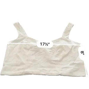 A New Day Linen cropped top size M thumbnail 10
