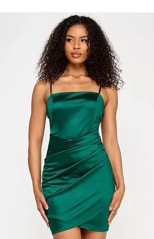 Emerald Sundae Royal Blue Homecoming Macy's mini Dress thumbnail 2