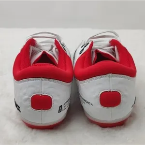 Nike Hyperdiamond React 4 Pro White Red Softball Cleats Sz 5.5 thumbnail 4