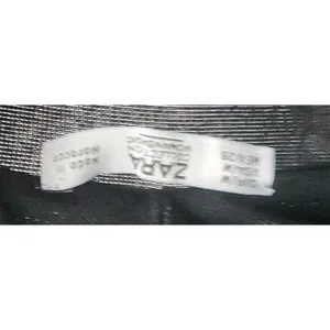 Zara Collection Medium Black Sleeveless Bodysuit Top, Deep V Neck, Casual‎ thumbnail 3