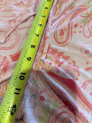 Lauren by Ralph Lauren Pink Paisley Pajama Set women’s size M thumbnail 12