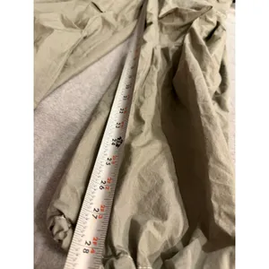 Hunter & Brown Cargo Overalls Womens XL Olive Green Wide Leg Cotton HBP421 thumbnail 5