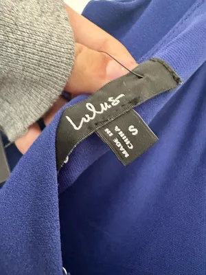 Lulus Moment Maker Cobalt Blue Square Neck  thumbnail 2