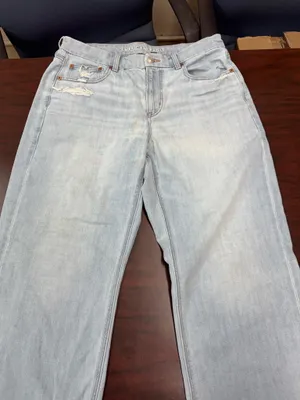 American Eagle Stretch Curvy Straight Jeans Size 12 Short thumbnail 2
