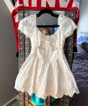 Princess Polly White Mini Dress thumbnail 1