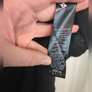 ASOS Black Sleeveless Sweater Shell thumbnail 2