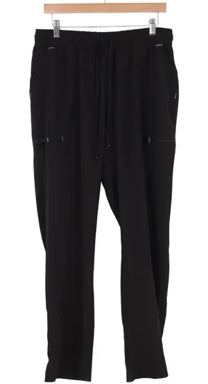 Scrubstar Scrub Pants Women Large Black Cargo Drawstring Utility Excellent thumbnail 1