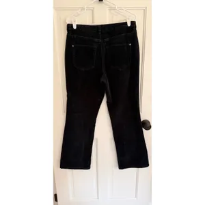 Quince Organic Stretch Corduroy Flare Pants Black Size 8‎ thumbnail 2