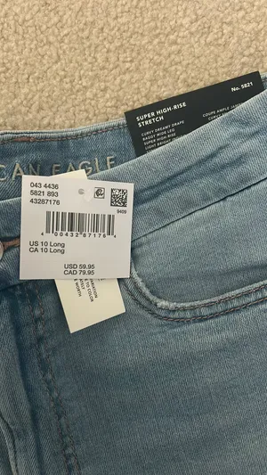 American Eagle Curvy Dreamy Drape Jeans thumbnail 2