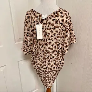 Lush Leopard Blouse D4* thumbnail 4