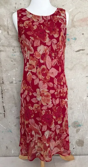 Vintage City Triangles Floral Mini Dress thumbnail 1