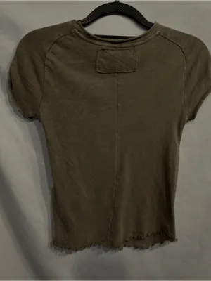 We The Free Army Green Nova Tee -XS- NWT thumbnail 2
