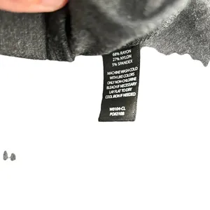 Betabrand Classic Dress Pant Yoga‎ Pant Bootcut Charcoal Gray Size Medium thumbnail 14