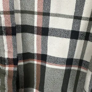 Madewell Flannel Bromley Plaid Shirt Womens Size XS‎ Green Cream Cotton Buttons thumbnail 6