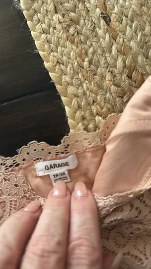 Garage Lace Crop Tank  thumbnail 3