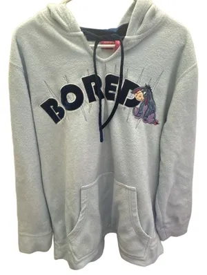 The Wonderful World Of Disney Eeyore Bored Hoodie Size 2X thumbnail 1