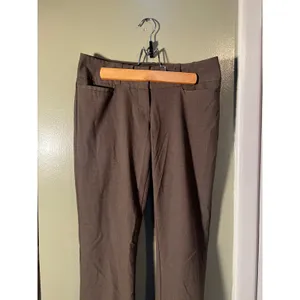 The Limited Women's Size 00 Short Drew Fit Dress Pants Trousers Chocolate Brown thumbnail 4