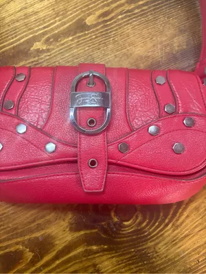 Jessica Simpson red shoulder bag thumbnail 2