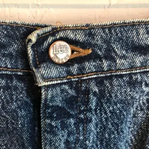 Lee Vintage Acid Washed 80’s 90’s High‎ Rise Denim Skirt thumbnail 4