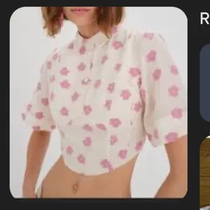 For Love And Lemons Pink Floral Embroidered Puff Sleeve Bodice Top thumbnail 3