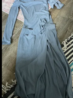 Wilfred‎ blue ruched midi dress thumbnail 5