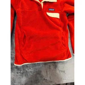 Patagonia Re-Tool Snap-T Pullover Women Red Fleece Sweater XS thumbnail 4