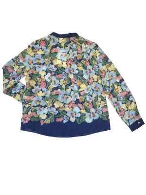 Sézane x Aimie Pierro NWT Shirt in Poetry Blue Floral Button Down Shirt 40 / 8 thumbnail 11