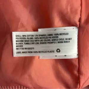 Universal Threads Quilted Coat Pink Coral Snap Zip Oversized XXL thumbnail 9