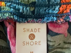 Shade & Shore Tropical Wide-Leg Beach Pants - Multicolor‎ thumbnail 2