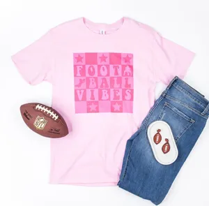Football Graphic Tee Pink Size L thumbnail 3