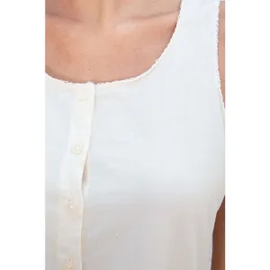 ✨Brandy Melville Arabella Cotton One Size Off White Dress✨ thumbnail 5