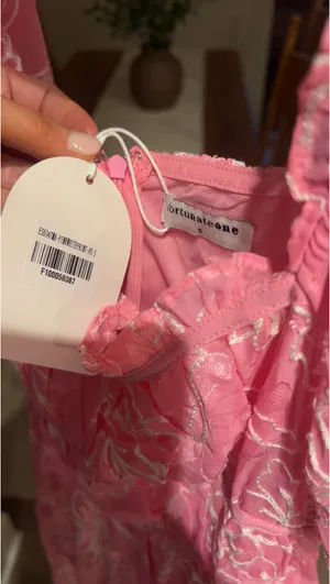 Fortunate One Pink Floral Maxi Dress thumbnail 5