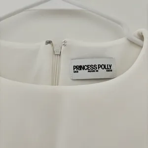 Princess Polly Anse Mini Dress White NWOT thumbnail 5