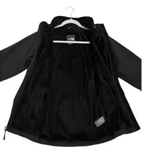 The North Face Black Soft Shell Fleece Lined Coat Size Women's Small thumbnail 3