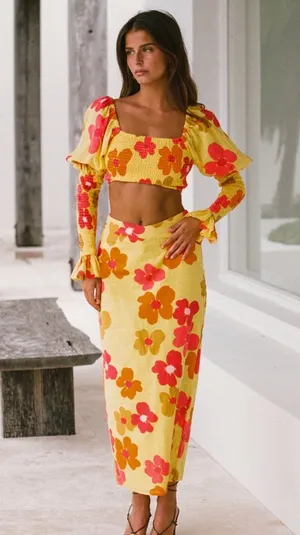 Sabo Skirt Serina Floral Set thumbnail 1