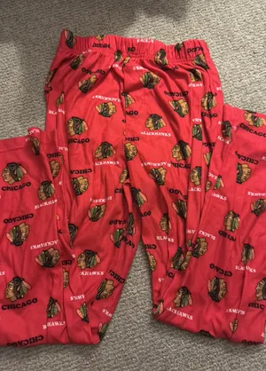 NHL blackhawks sweatpants Size XS thumbnail 1