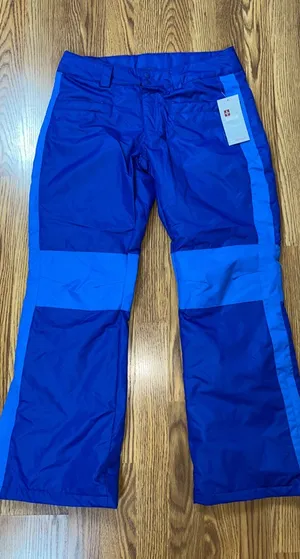 Super Cute New Swiss Tech Vibrant Blue Ski Pants! thumbnail 1