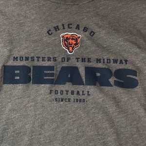NFL Women's Gray Graphic Monsters of the‎ Midway Chicago Bears Long Sleeve Top thumbnail 6