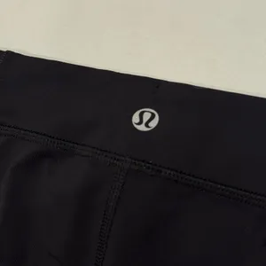 Lululemon Athletic Shorts Womens 2 Black Drawstring Low Rise Hot Yoga Volleyball thumbnail 4